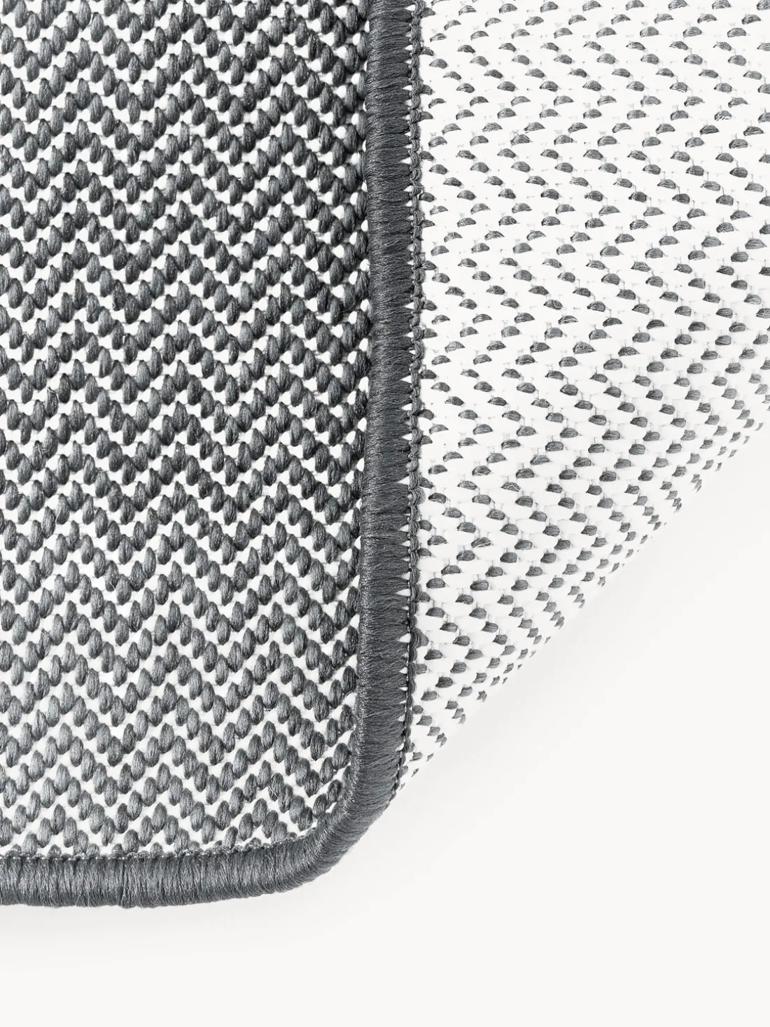 Alfombra exterior reversible en zigzag Cort