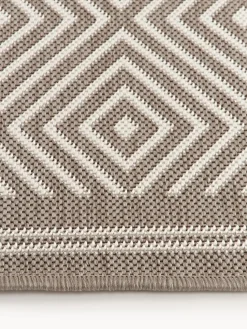 Alfombra exterior reversible en rombos Reddy