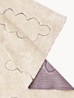 Alfombra infantil artesanal lavable con efecto relieve Clouds