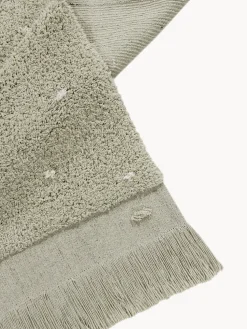 Alfombra infantil artesanal Woods, lavable