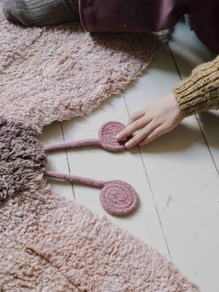 Alfombra infantil artesanal lavable Baby Butterfly