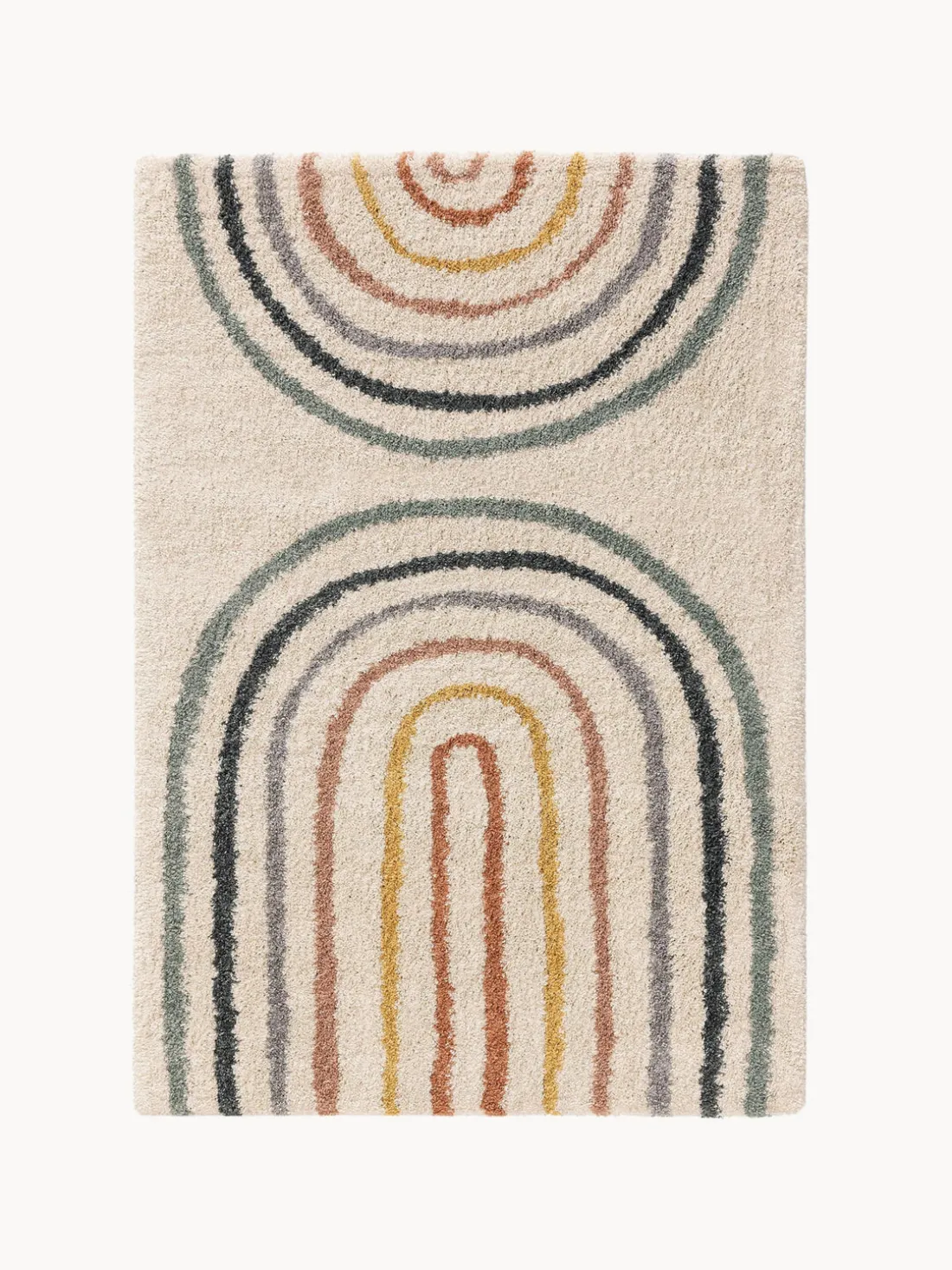 Alfombra infantil con motivo arco iris Gobi