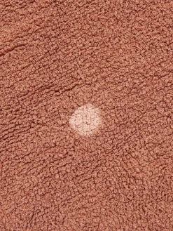 Alfombra infantil redonda artesanal con efecto alto-bajo Dot, lavable