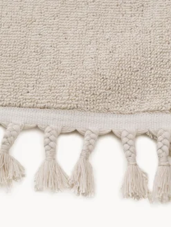 Alfombra infantil texturizada con borlas Momo