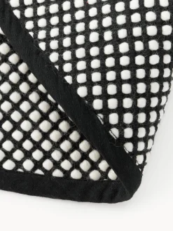 Alfombra redonda artesanal de lana Amaro