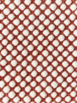 Alfombra redonda artesanal de lana Amaro