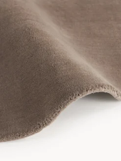 Alfombra redonda artesanal de lana Zayne