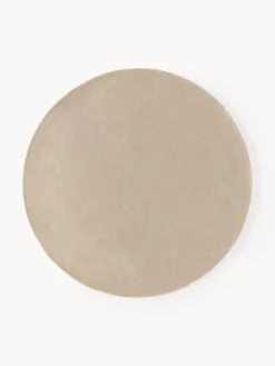 Alfombra redonda artesanal de lana Zayne