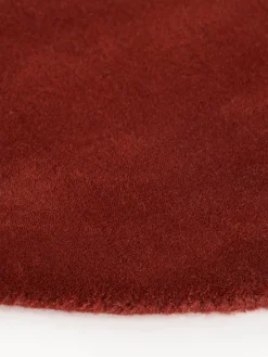 Alfombra redonda artesanal de lana Zayne