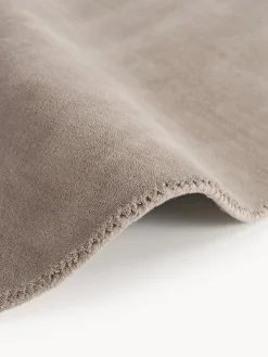 Alfombra redonda artesanal de lana Zayne