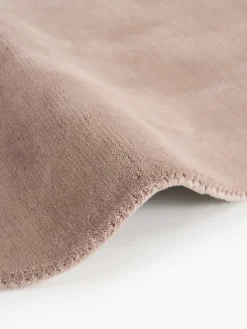 Alfombra redonda artesanal de lana Zayne