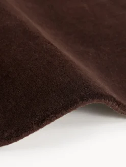 Alfombra redonda artesanal de lana Zayne