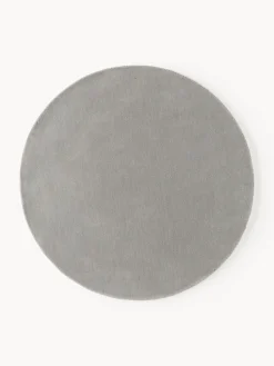 Alfombra redonda artesanal de lana Zayne