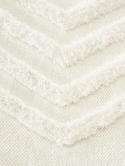 Alfombra redonda de algodón texturizada Ziggy