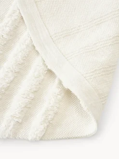 Alfombra redonda de algodón texturizada Ziggy