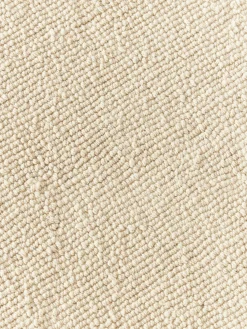 Alfombra redonda de algodón artesanal Lora