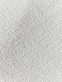 Alfombra redonda de algodón artesanal Lora