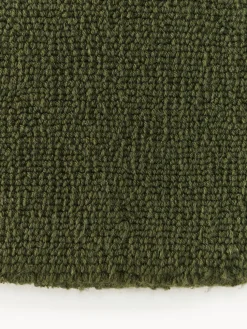 Alfombra redonda de algodón artesanal Lora