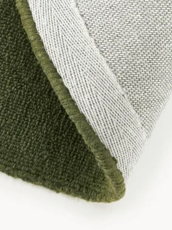 Alfombra redonda de algodón artesanal Lora