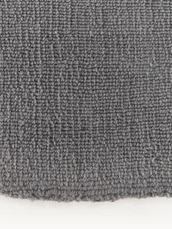 Alfombra redonda de algodón artesanal Lora