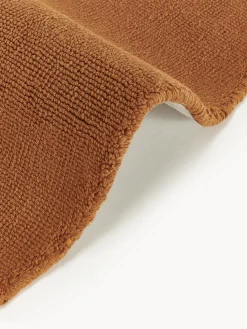 Alfombra redonda de algodón artesanal Lora