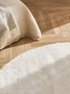 Alfombra redonda de pelo largo Leighton