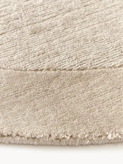 Alfombra redonda de pelo corto Kari