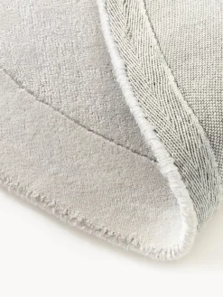 Alfombra redonda de pelo corto Kari