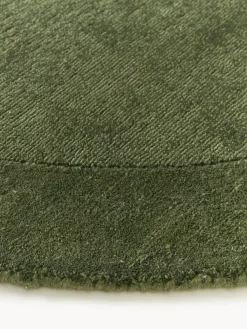 Alfombra redonda de pelo corto Kari