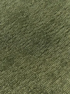 Alfombra redonda de pelo corto Kari