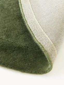 Alfombra redonda de pelo corto Kari