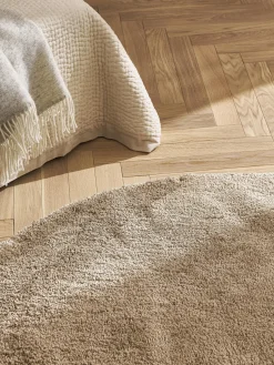 Alfombra redonda de pelo largo Leighton