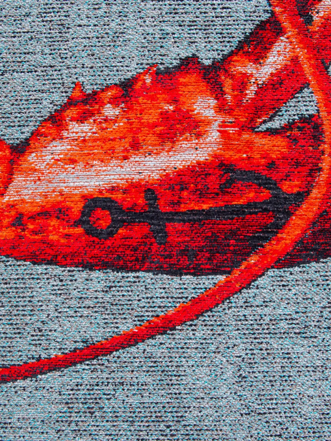 Alfombra redonda de pelo corto Pop