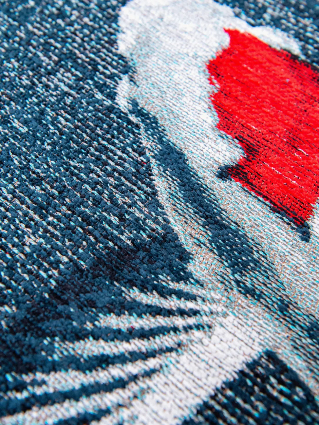 Alfombra redonda de pelo corto Pop