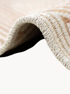 Alfombra redonda de tejido plano Coral