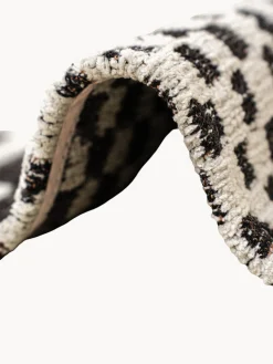 Alfombra redonda tejida Jacquard Barber