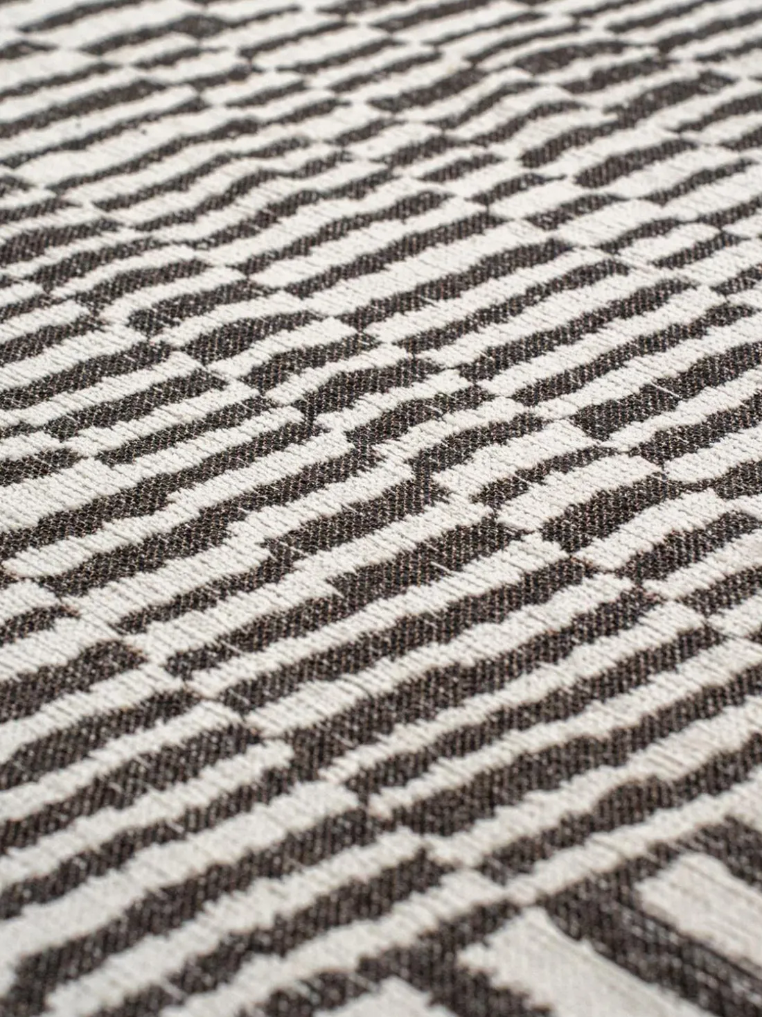 Alfombra redonda tejida Jacquard Barber