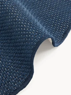 Alfombra reversible redonda para interior y exterior Whitby