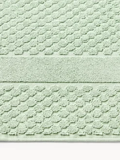 Alfombrilla de baño antideslizante con diseño de panal Katharina