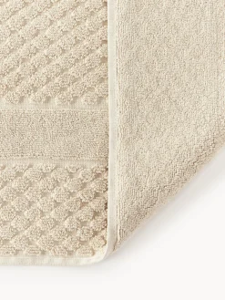 Alfombrilla de baño antideslizante con diseño de panal Katharina