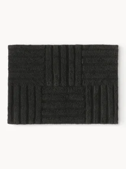 Alfombrilla de baño antideslizante con relieve Tianna