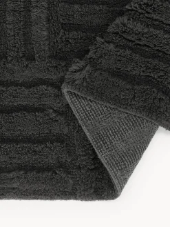 Alfombrilla de baño antideslizante con relieve Tianna