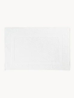 Alfombrilla de baño antideslizante con estampado de panal Katharina