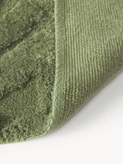 Alfombrilla de baño antideslizante con diseño en relieve Leaf