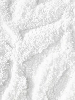 Alfombrilla de baño antideslizante con diseño en relieve Leaf