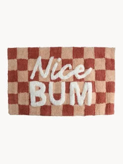 Alfombrilla de baño artesanal de algodón Nice Bum