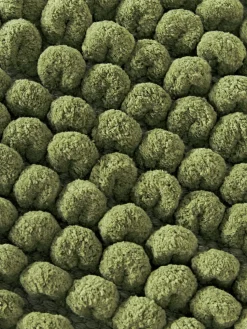 Alfombrilla de baño con diseño de lazo Brady