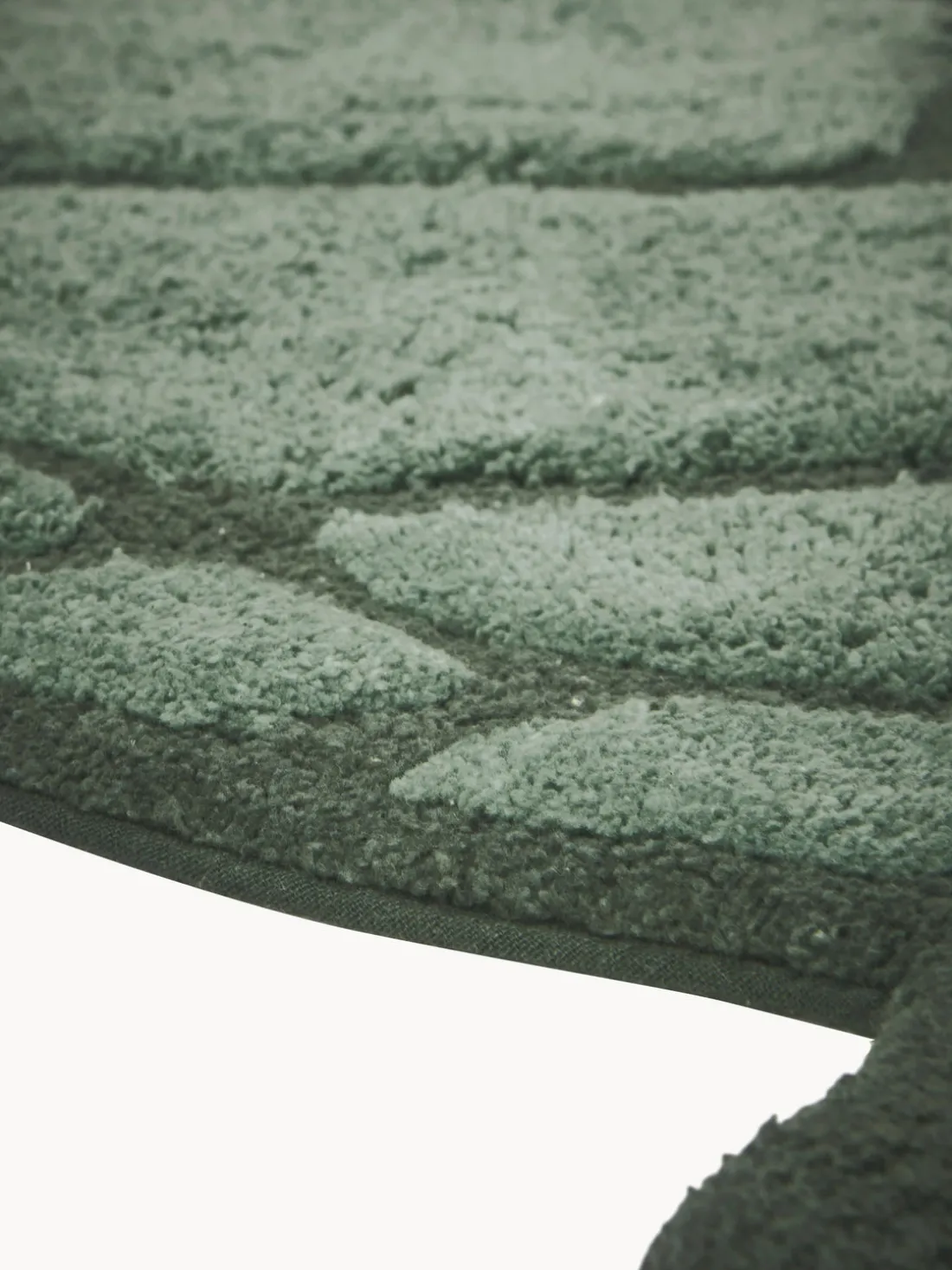 Alfombrilla de baño de algodón orgánico en forma de tortuga Lazy