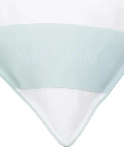 Almohada de plumas Comfort, firmeza media