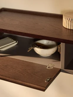 Aparador de pared de madera Larsen